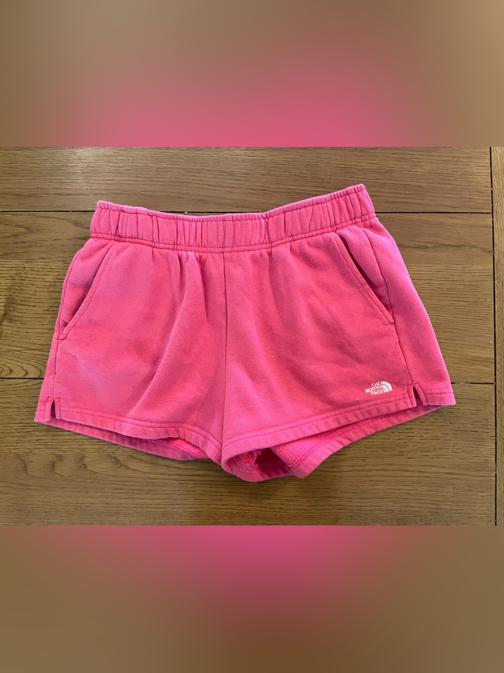 The North Face Women's Hot Pink Athletic Shorts Medium #200